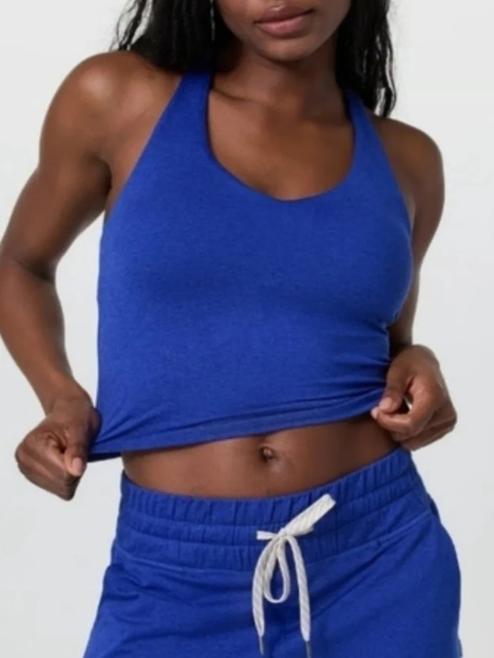 Vuori Halo Performance Crop Top Tank 2.0 Copenhagen NWT Racerback HTF PRICE FIRM - Picture 9 of 9
